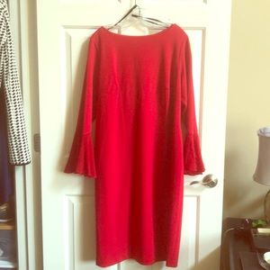 Bright Res, Evening, Calvin Klein Dress